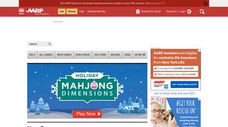 Free Online Games - Internet Game Sites, Play Puzzles, Cards ... - AARP