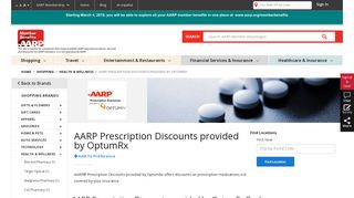 AARP Prescription Discounts provided by OptumRx - AARP Member ...