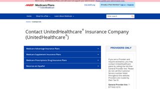 Contact Us | AARP® Medicare Plans from UnitedHealthcare