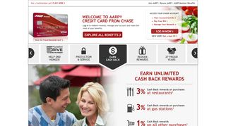 AARP® Credit Card from Chase | Everyday Rewards