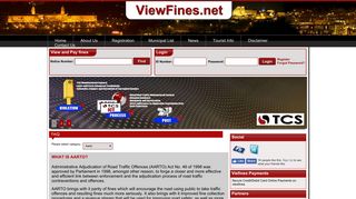 View Fines - FAQ