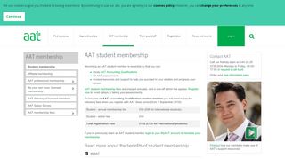AAT student membership | AAT