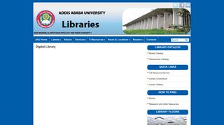 Digital Library | aau library