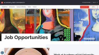 Job Opportunities | Academy of Art University
