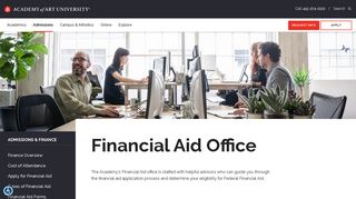 Financial Aid Office | Academy of Art University