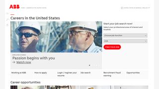 Careers in the United States - ABB Group