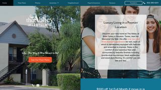 West Houston, TX Apartments | The Abbey at Briar Forest