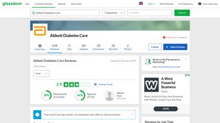 Abbott Diabetes Care Reviews | Glassdoor.co.uk