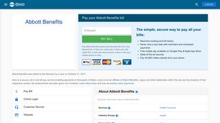 Abbott Benefits: Login, Bill Pay, Customer Service and Care Sign-In