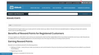 Reward Points - AbbottStore
