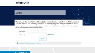 AbbVie Benefits website