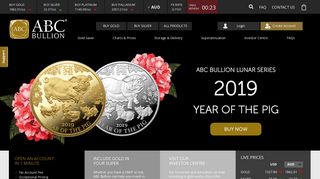 Buy Gold Bullion | Buy Silver Bullion Online at ABC Bullion