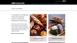 Our Courses | ABC Cooking Studio