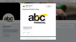 ABC Financial on Twitter: 