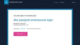 Abc passport amerisource login
