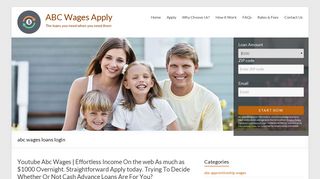 abc wages loans login Archives - ABC Wages Apply