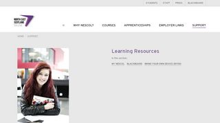 Learning Resources | North East Scotland College