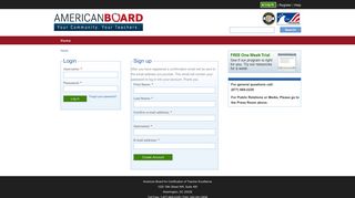User account | ABCTE - American Board for Certification of Teacher ...