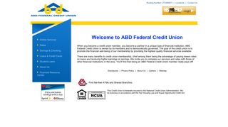 Home Page - ABD Credit Union CMS Site