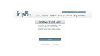 Employee Portal Login - securedportals.com