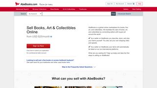 Sell - AbeBooks