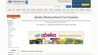 Abeka Homeschool Curriculum - Christianbook.com