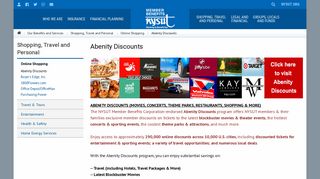 Abenity Discounts Program - NYSUT: Member Benefits