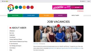 Job Vacancies - Aberystwyth University Students' Union