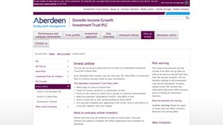 Invest online - How to invest | United Kingdom | Aberdeen Asset ...