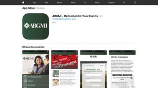 ABGMI - Retirement in Your Hands on the App Store - iTunes - Apple