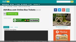 AbhiBus.com Online Bus Tickets 2.6.53 Free Download
