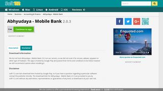 Abhyudaya - Mobile Bank - Download