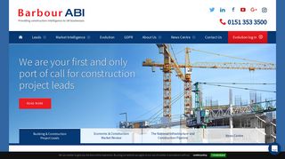 Barbour ABI: Home | Construction & Property Industry Data