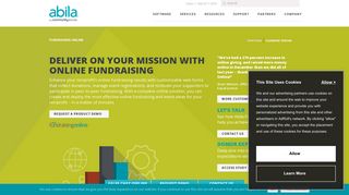 Online Fundraising for Nonprofits | Abila Nonprofit Software