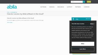 How do I access my Abila software in the cloud? | Knowledge Base ...