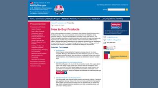 How to Buy Products - AbilityOne
