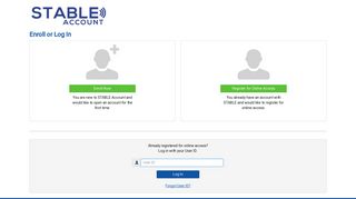 Log In - ABLE Customer Access Portal