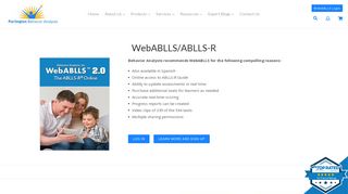 WebABLLS/ABLLS-R – Partington Behavior Analysts