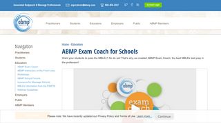 ABMP Exam Coach for Schools | Associated Bodywork & Massage ...