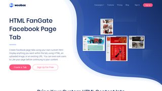 HTML FanGate Facebook Page Tab - Woobox