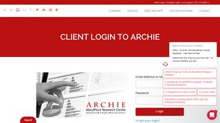 Client Login to ARCHIE | AboutFace