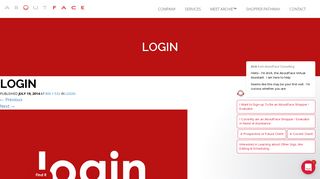 login | AboutFace