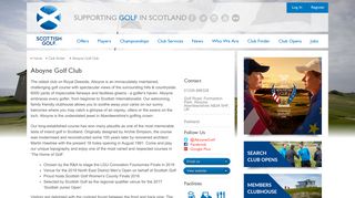 Aboyne Golf Club | Scottish Golf