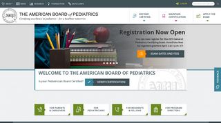 The American Board of Pediatrics | Certifying excellence in pediatrics ...