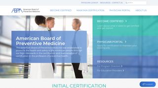 American Board of Preventive Medicine – The American Board of ...