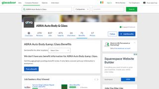 ABRA Auto Body & Glass Employee Benefits and Perks | Glassdoor.ie