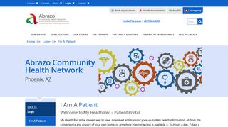 Patient Portal - Abrazo Community Health Network