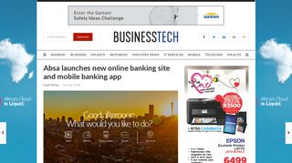 Absa launches new online banking site and mobile banking app