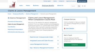 Absence Claims & Leave Management | The Hartford