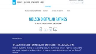 Nielsen Digital Ad Ratings | Digital Audience Measurement | Nielsen